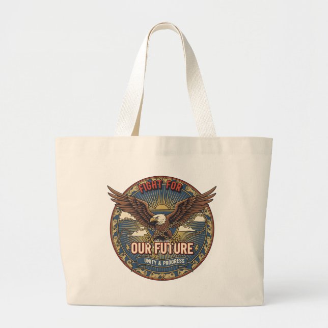Fight for Our Future Jumbo Tote (Front)