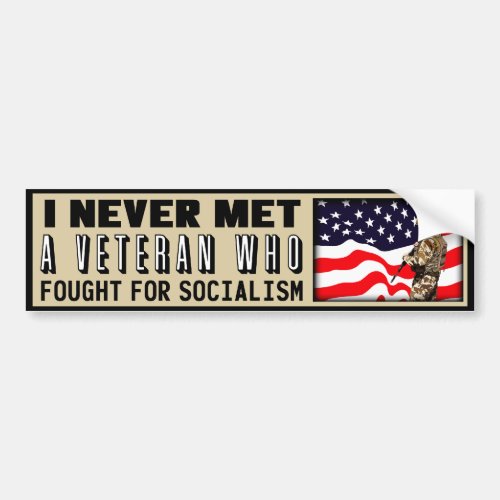 Fight For Socialism Bumper Sticker