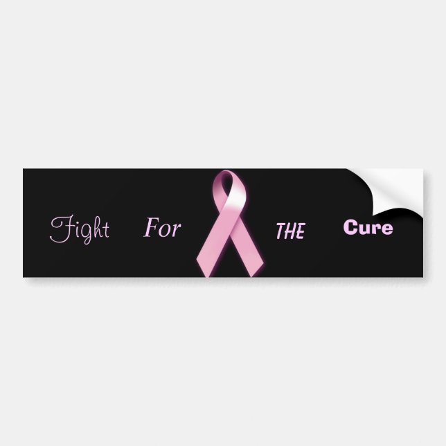 Fight For The Cure Bumper Sticker (Front)