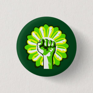 Fight for the Environment! Fight Climate Change! Button