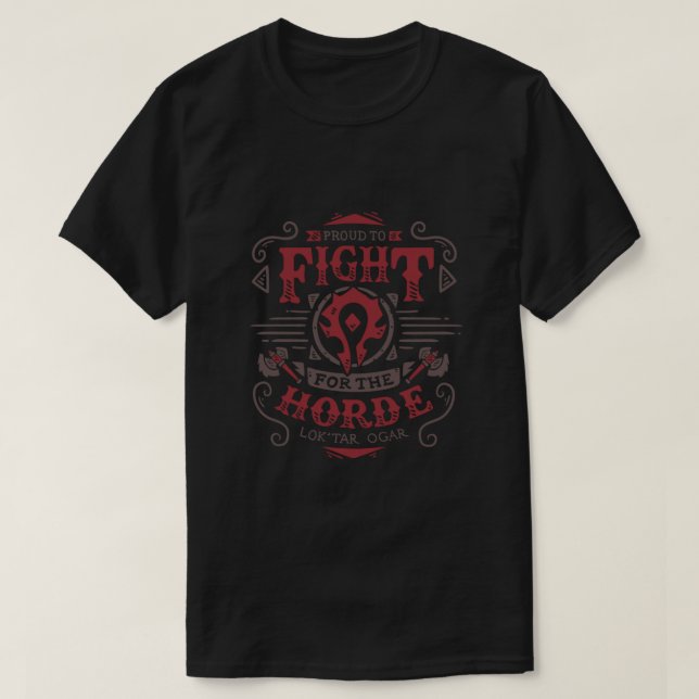 Fight for the Horde Classic T-Shirt (Design Front)