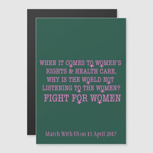 Fight for Women (Front/Back)