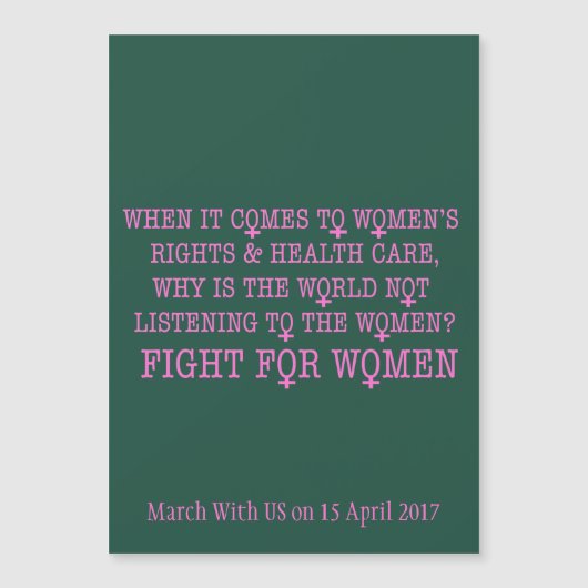 Fight for Women (Front)