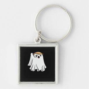 Fight Funny Halloween Trumpkin Keychain