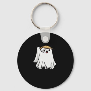 Fight Funny Halloween Trumpkin Keychain
