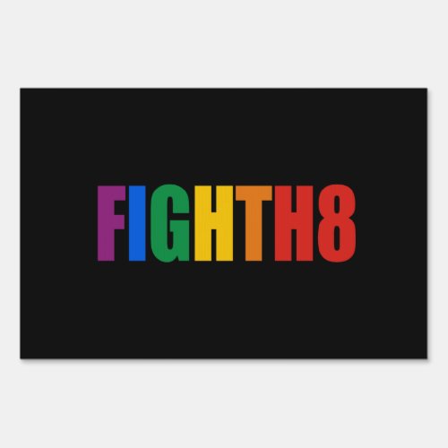 FIGHT H8 _ png Sign