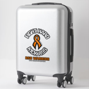 FIGHT HARD KICK...RSD STICKER