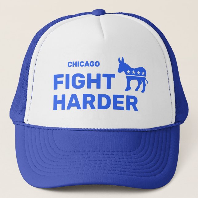 Fight Harder™ Trucker Hat (Customize It!) (Front)