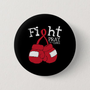 Fight HIV Aids Brain Aneurysm Stroke Cool Awarenes Button