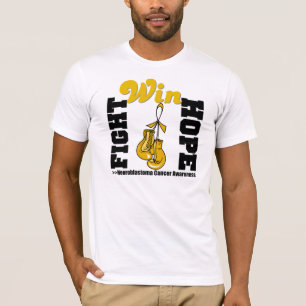 Fight Hope Win - Neuroblastoma Cancer T-Shirt