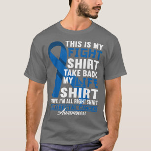 Fight  I UC IBD IBS Crohns Colon Colorectal Cancer T-Shirt