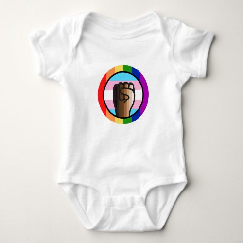 Fight Injustice Embrace Equality Baby Baby Bodysuit