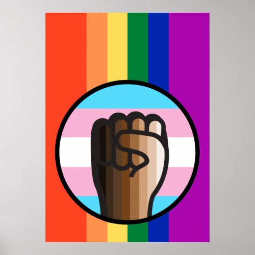 Fight Injustice Embrace Equality Poster