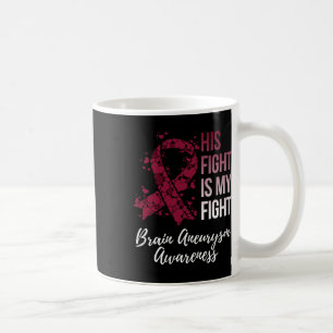 Fight Is My Fight Brain Aneurysm Awareness Coffee Mug