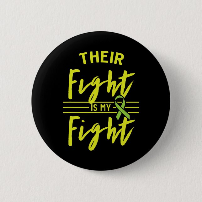 Fight Is My Fight Kidney Disease Awareness 1  Button (Front)
