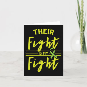 Fight Is My Fight Kidney Disease Awareness 1  Card