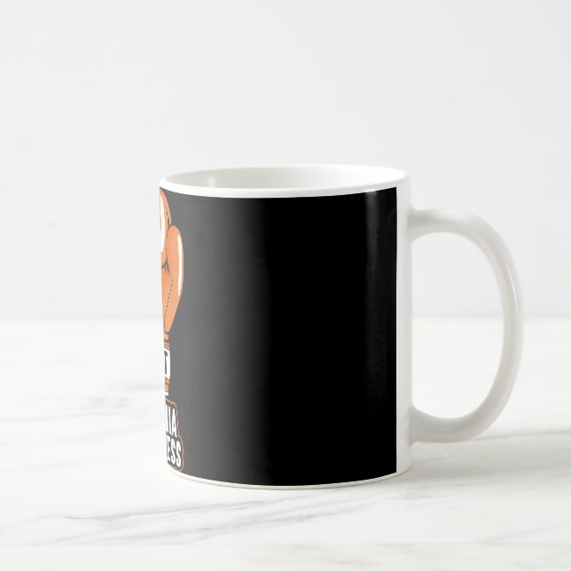 Fight Is My Fight Leukemia Awareness  Coffee Mug (Right)