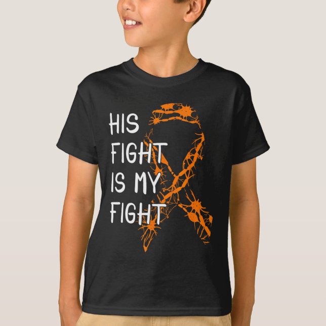Fight Is My Fight Multiple Sclerosis Awareness 1  T-Shirt (Front)