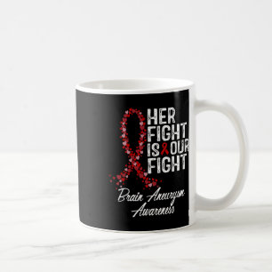 Fight Is Our Fight Brain Aneurysm Awareness Coffee Mug