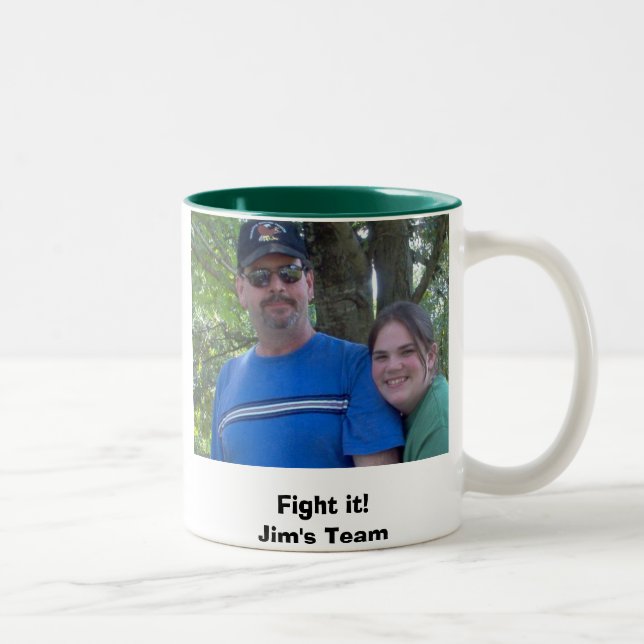 Fight it! Jim's Team - coffee mug (Right)