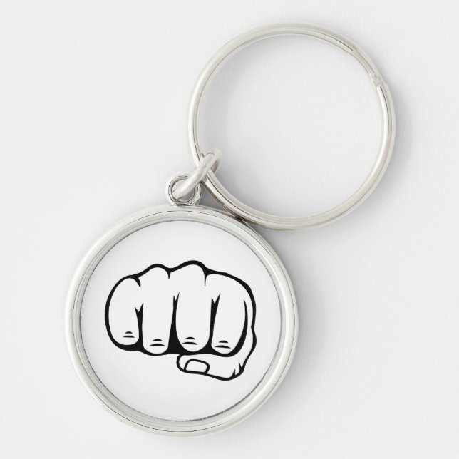 fight keychain (Front)