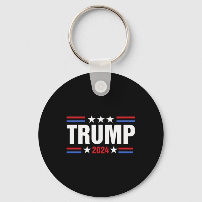 Fight Legends Never Die 2024 Trump Shooting (2-sid Keychain (Front)