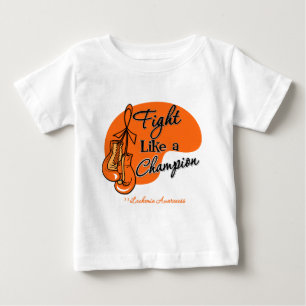 Fight Like a Champion Leukemia Baby T-Shirt