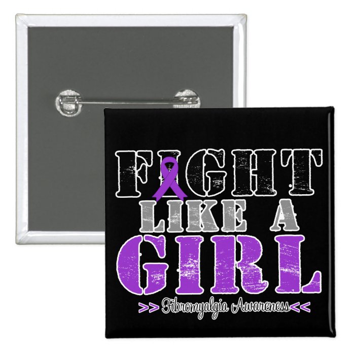 Fight Like a Girl Distressed   Fibromyalgia Pins