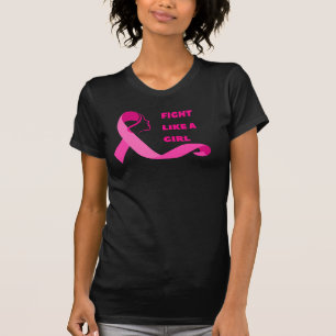 Fight Like a Girl – Empowering Breast Cancer  T-Shirt