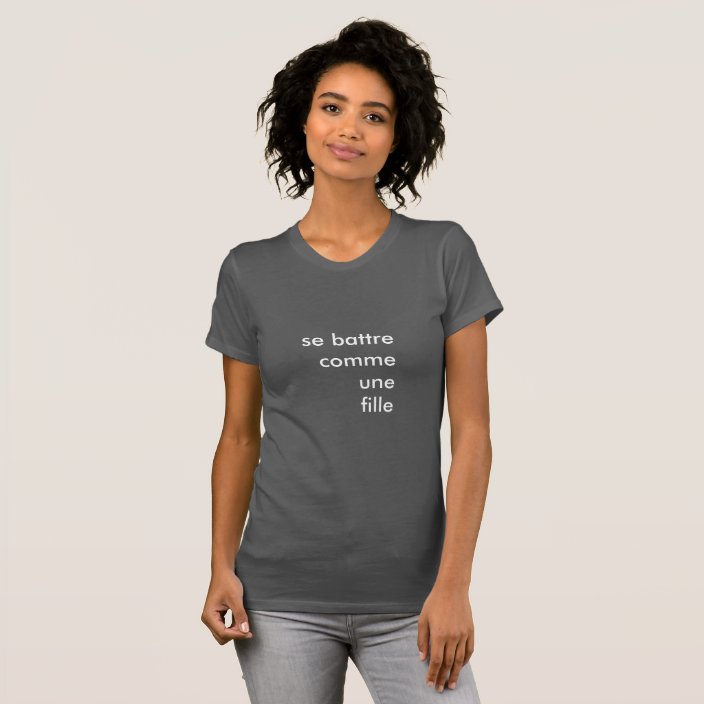 Fight Like a Girl Supporting Admiring Honoring Unisex T-Shirt Assorted Colors