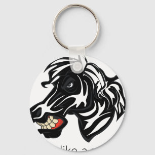 Fight Like a Zebra.png Keychain