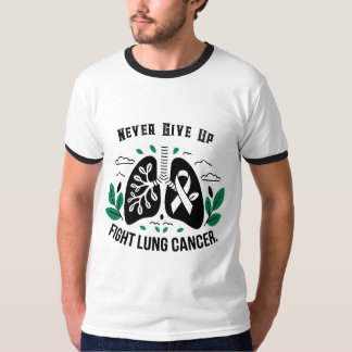 Fight Lung Cancer Awareness Design” T-Shirt