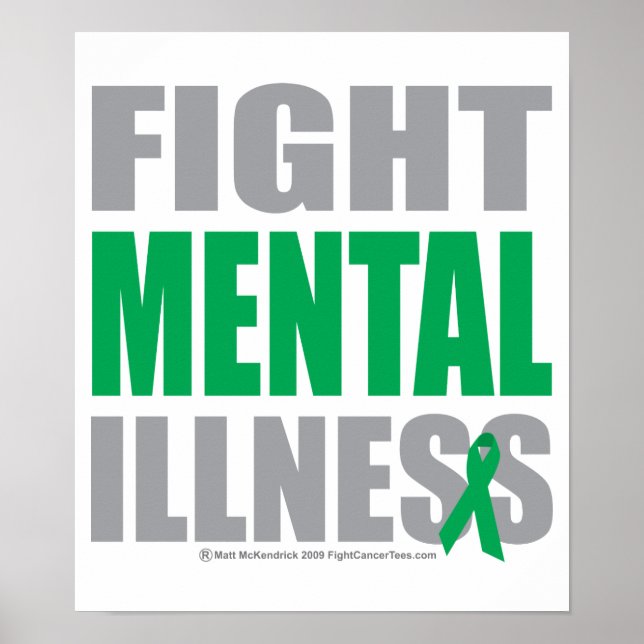 Fight Mental Illness Poster (Front)