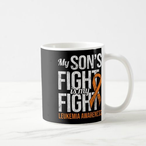 Fight My Fight Leukemia Awareness Leukemia Cancer  Coffee Mug