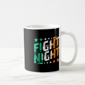 Fight Night Boxing Mma Or Boxing Fan Themed Coffee Mug