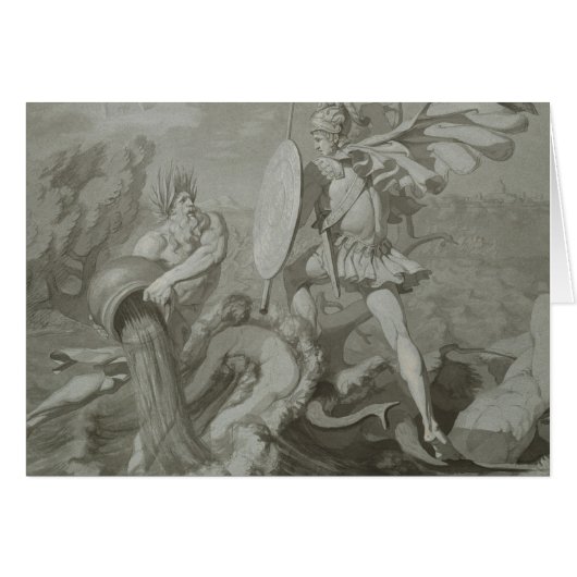Fight of Achilles with the River Scamander Cards (Front Horizontal)