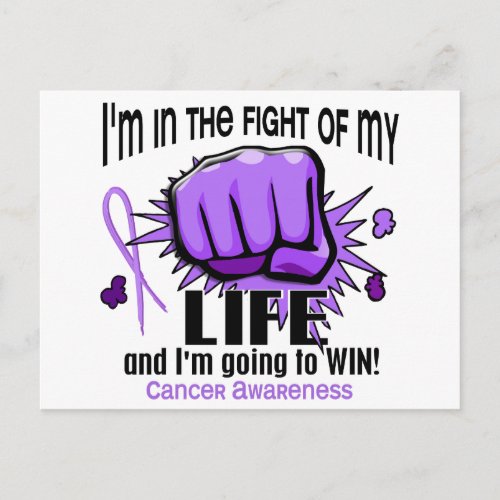 Fight Of My Life 2 Cancer Postcard