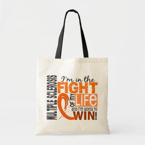 Fight Of My Life Multiple Sclerosis Tote Bag