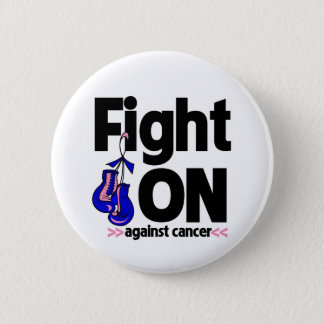 Fight On Against Male Breast Cancer Pinback Button