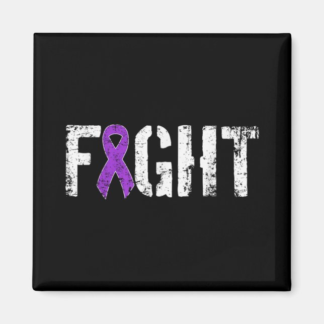 Fight Pancreatic Cancer Military Style Awareness  Magnet (Front)