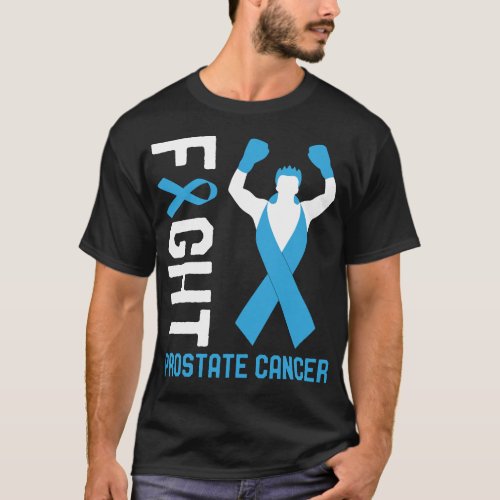 Fight Prostate Cancer Awareness Month Day Survivor T_Shirt