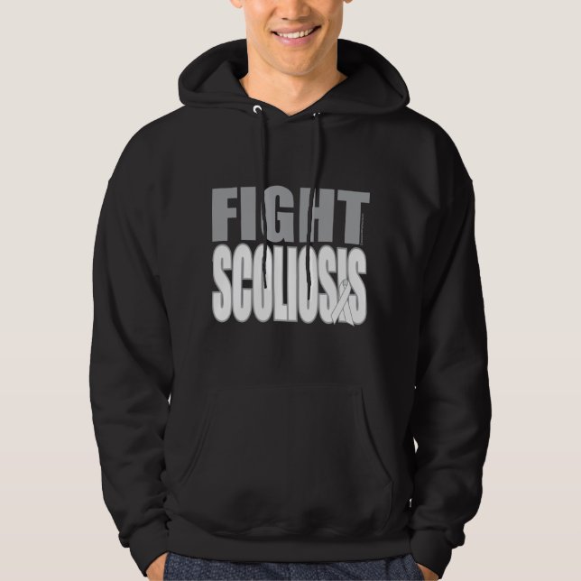Fight Scoliosis Hoodie (Front)