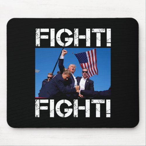 Fight Shirt _ Trump Fighting 1  Mouse Pad