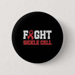 Fight Sickle Cell Anemia Fight Scd Awareness Month Button