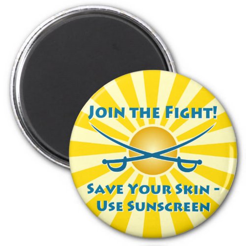 Fight Skin Cancer Magnet