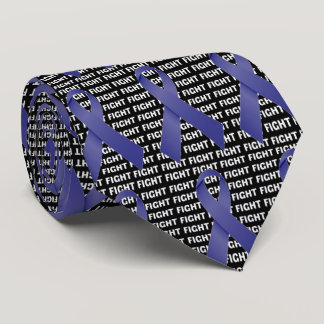 Fight Stomach Cancer Periwinkle Ribbon Tie