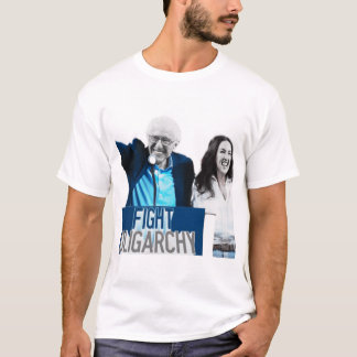Fight The Oligarchy Bern & AOC T-Shirt