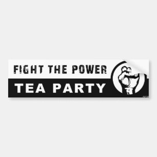 Fight The Power Bumper Sticker