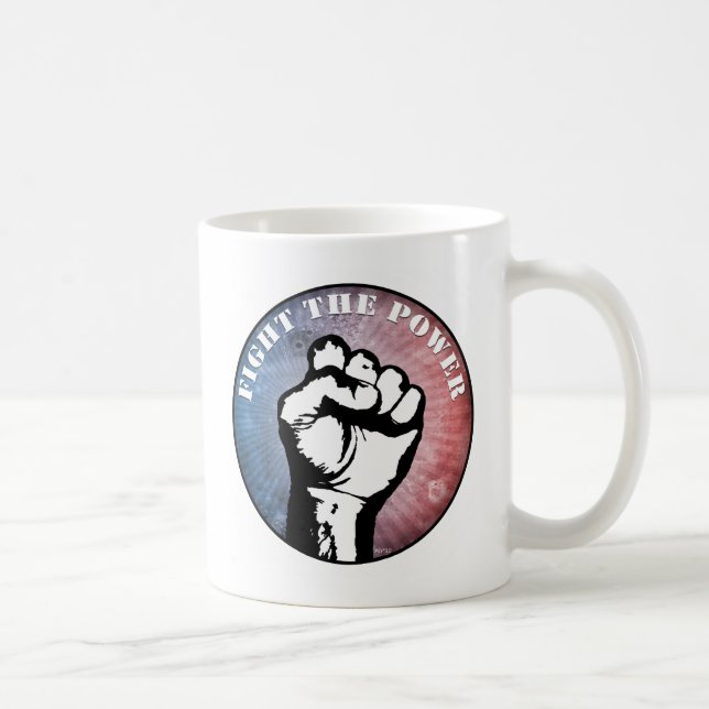 Fight The Power Coffee Mug (Right)