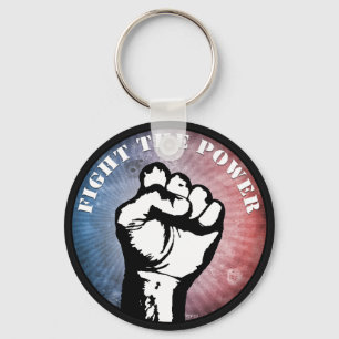 Fight The Power Keychain